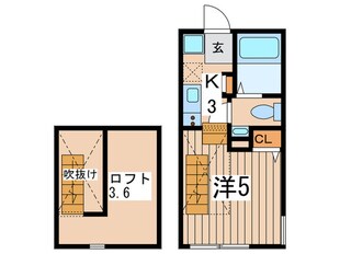 グレース三ツ境の物件間取画像